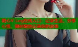 糖心V Log在线入口：记录生活，分享心情，随时随地记录你的故事