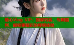 糖心Vlog VIP：独家内容、专属福利，解锁更精彩的视频体验