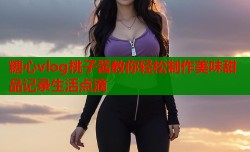 糖心vlog桃子酱教你轻松制作美味甜品记录生活点滴