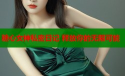 糖心女神私密日记 释放你的无限可能