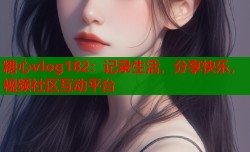糖心vlog182：记录生活，分享快乐，视频社区互动平台