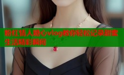 粉红情人糖心vlog教你轻松记录甜蜜生活精彩瞬间