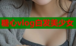 糖心vlog白发美少女