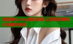 漫展糖心vlog精彩回顾 记录精彩瞬间分享趣味体验