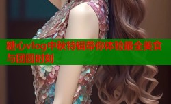 糖心vlog中秋特辑带你体验最全美食与团圆时刻