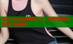 糖心vlog在线观看入口：随时随地看最热门的视频