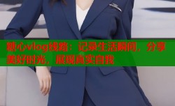 糖心vlog线路：记录生活瞬间，分享美好时光，展现真实自我