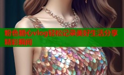 粉色糖心vlog轻松记录美好生活分享精彩瞬间