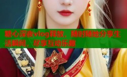 糖心深夜vlog释放，随时随地分享生活瞬间，尽享互动乐趣