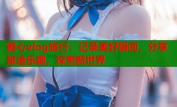 糖心vlog旅行：记录美好瞬间，分享旅途乐趣，探索新世界
