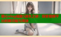 糖心vlog线路5消失之谜：探索视频平台的新功能与用途