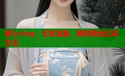 糖心vlog：无需流量，随时随地记录生活