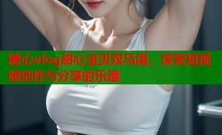 糖心vlog甜心宝贝双马尾，探索短视频创作与分享的乐趣