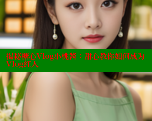 揭秘糖心Vlog小桃酱：甜心教你如何成为Vlog红人 糖心vLog网页版 第2张