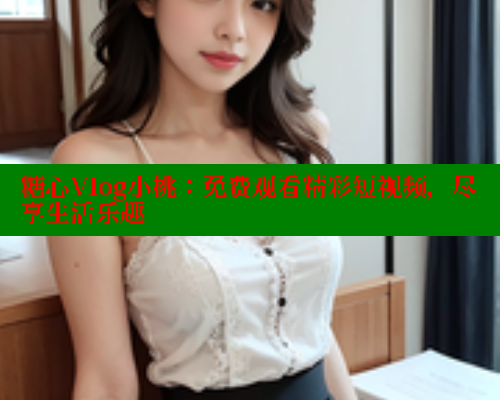 糖心Vlog小桃：免费观看精彩短视频，尽享生活乐趣 糖心vlog官网观看 第1张