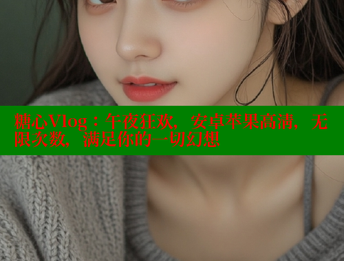糖心Vlog：午夜狂欢，安卓苹果高清，无限次数，满足你的一切幻想 糖心vLog网页版 第1张