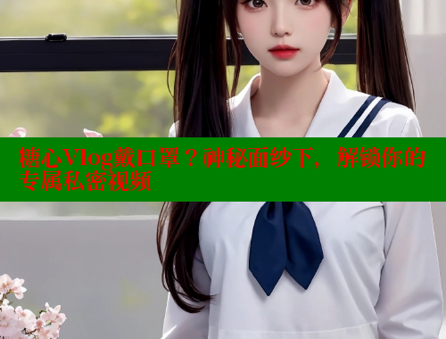 糖心Vlog戴口罩？神秘面纱下，解锁你的专属私密视频 糖心vLog网页版 第1张