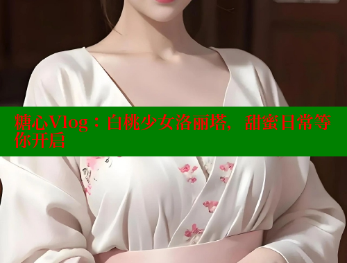 糖心Vlog：白桃少女洛丽塔，甜蜜日常等你开启 糖心vLog网页版 第1张