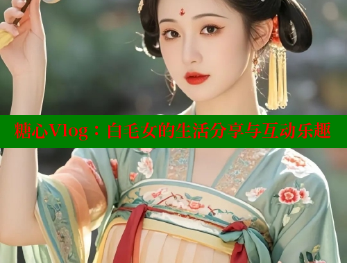 糖心Vlog：白毛女的生活分享与互动乐趣 糖心 第1张