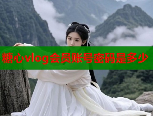 糖心vlog会员账号密码是多少  第1张