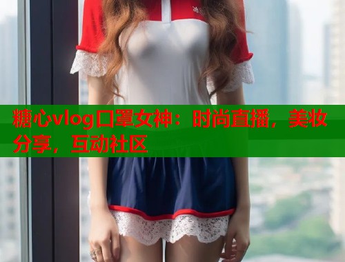糖心vlog口罩女神：时尚直播，美妆分享，互动社区  第1张