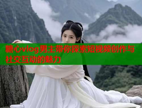 糖心vlog男主带你探索短视频创作与社交互动的魅力  第1张