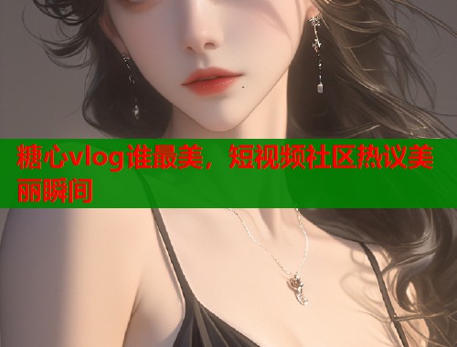 糖心vlog谁最美，短视频社区热议美丽瞬间  第2张