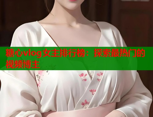 糖心vlog女主排行榜：探索最热门的视频博主  第1张