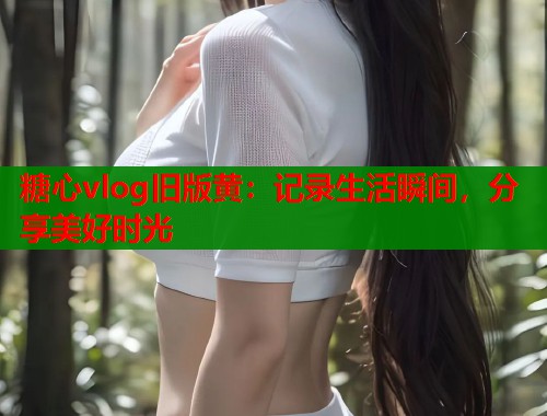 糖心vlog旧版黄：记录生活瞬间，分享美好时光  第1张