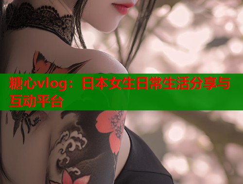 糖心vlog：日本女生日常生活分享与互动平台  第2张