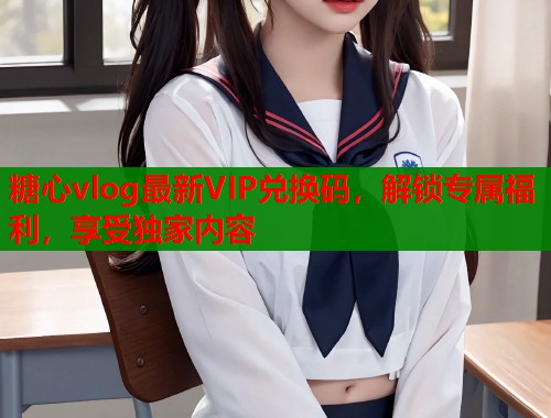 糖心vlog最新VIP兑换码，解锁专属福利，享受独家内容  第1张