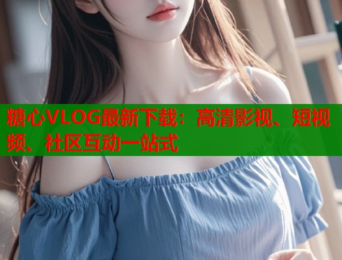 糖心VLOG最新下载：高清影视、短视频、社区互动一站式  第2张