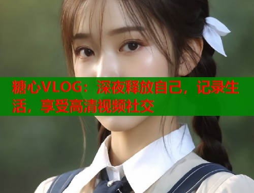 糖心VLOG：深夜释放自己，记录生活，享受高清视频社交  第1张