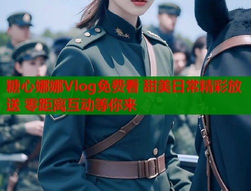 糖心娜娜Vlog免费看 甜美日常精彩放送 零距离互动等你来  第1张