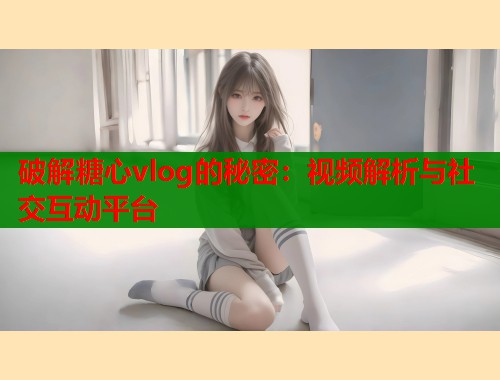 破解糖心vlog的秘密：视频解析与社交互动平台  第1张