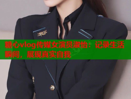 糖心vlog传媒女演员淑怡：记录生活瞬间，展现真实自我  第1张