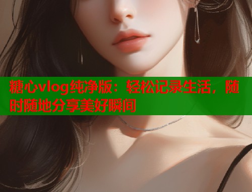 糖心vlog纯净版：轻松记录生活，随时随地分享美好瞬间  第1张