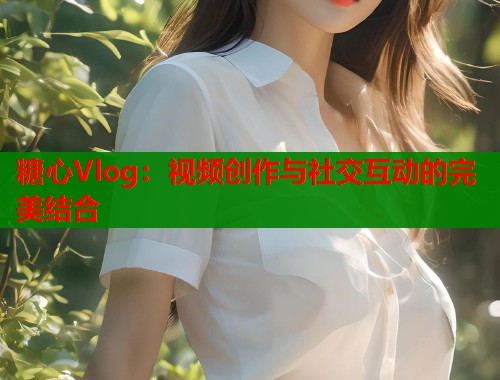 糖心Vlog：视频创作与社交互动的完美结合  第1张