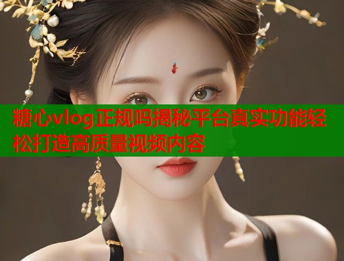 糖心vlog正规吗揭秘平台真实功能轻松打造高质量视频内容  第2张
