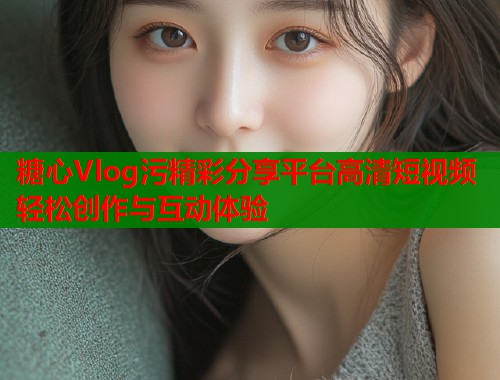 糖心Vlog污精彩分享平台高清短视频轻松创作与互动体验  第1张