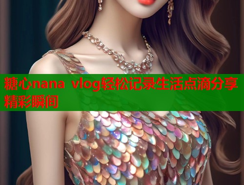 糖心nana vlog轻松记录生活点滴分享精彩瞬间  第1张