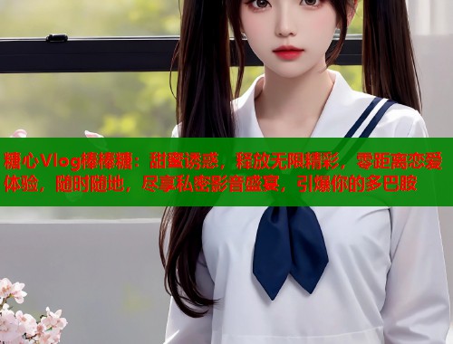 糖心Vlog棒棒糖：甜蜜诱惑，释放无限精彩，零距离恋爱体验，随时随地，尽享私密影音盛宴，引爆你的多巴胺  第1张