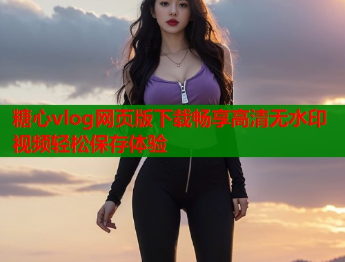 糖心vlog网页版下载畅享高清无水印视频轻松保存体验  第1张
