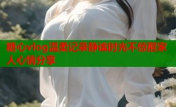 糖心vlog温柔记录静谧时光不惊醒家人心情分享
