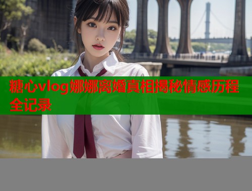 糖心vlog娜娜离婚真相揭秘情感历程全记录  第1张