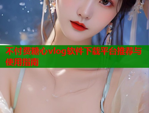 不付费糖心vlog软件下载平台推荐与使用指南  第1张