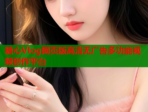 糖心Vlog网页版高清无广告多功能视频创作平台  第1张